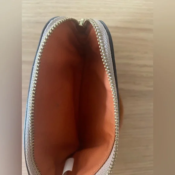 Tory Burch PERRY BOMBÉ COLOR-BLOCK TOP-ZIP CARD CASE - Picture 12 of 13